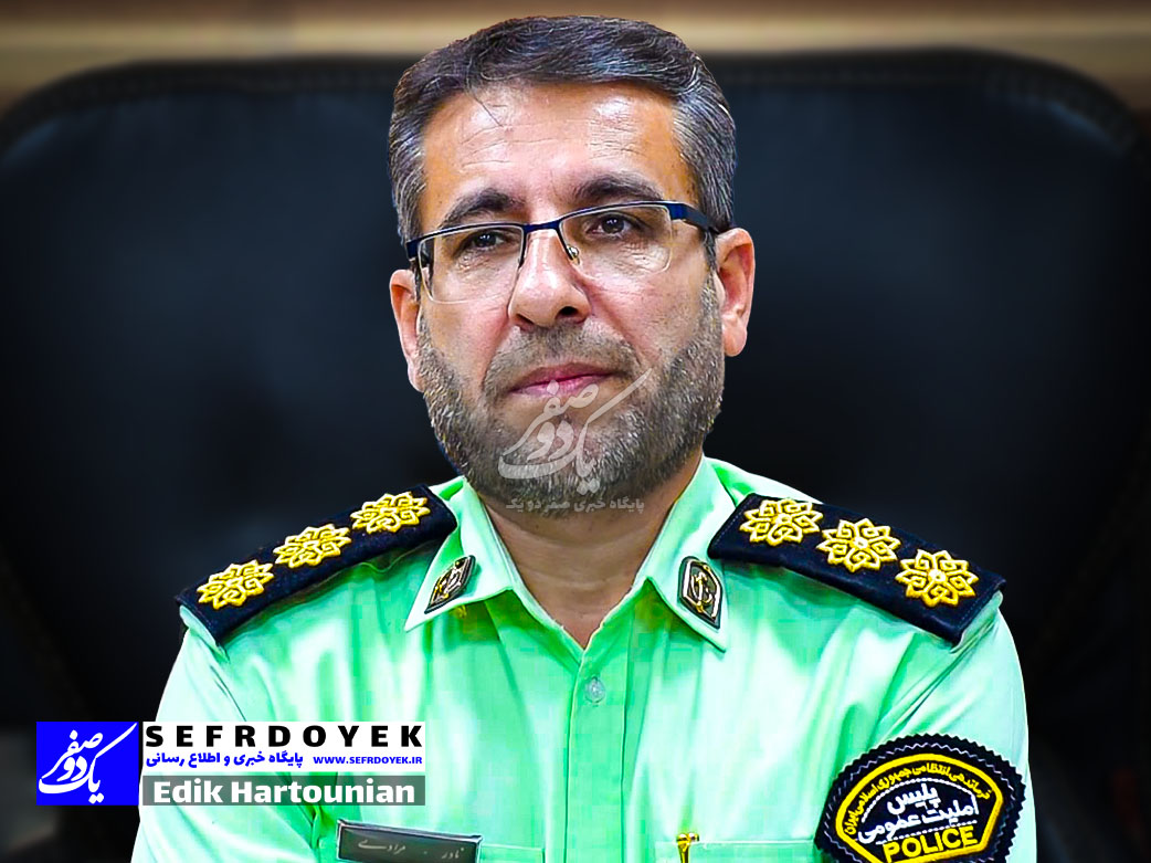 سرهنگ نادر مرادی رئیس پلیس نظارت بر اماکن عمومی فرماندهی انتظامی تهران بزرگ