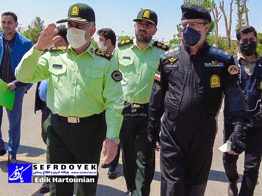 پلیس امنیت عمومی تهران بزرگ طرح اقتدار با حضور سردار رحیمی