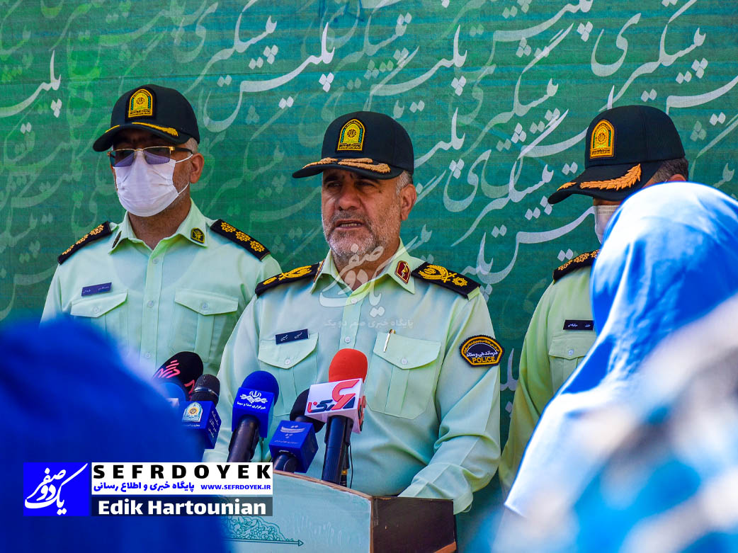 پنجاه و پنجمین مرحله طرح رعد پلیس پیشگیری تهران بزرگ