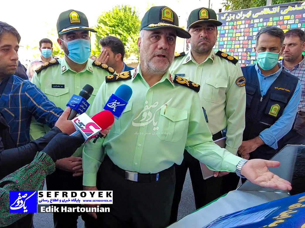 گزارش تصویری طرح اقتدار سومین مرحله پلیس امنیت عمومی نظارت اماکن تهران بزرگ