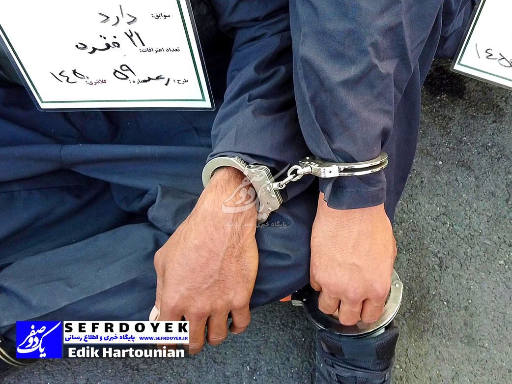 دستگیری سارقان زورگیر باندی با موتورسیکلت چاقو و قمه توسط پلیس پیشگیری فرماندهی انتظامی تهران بزرگ
