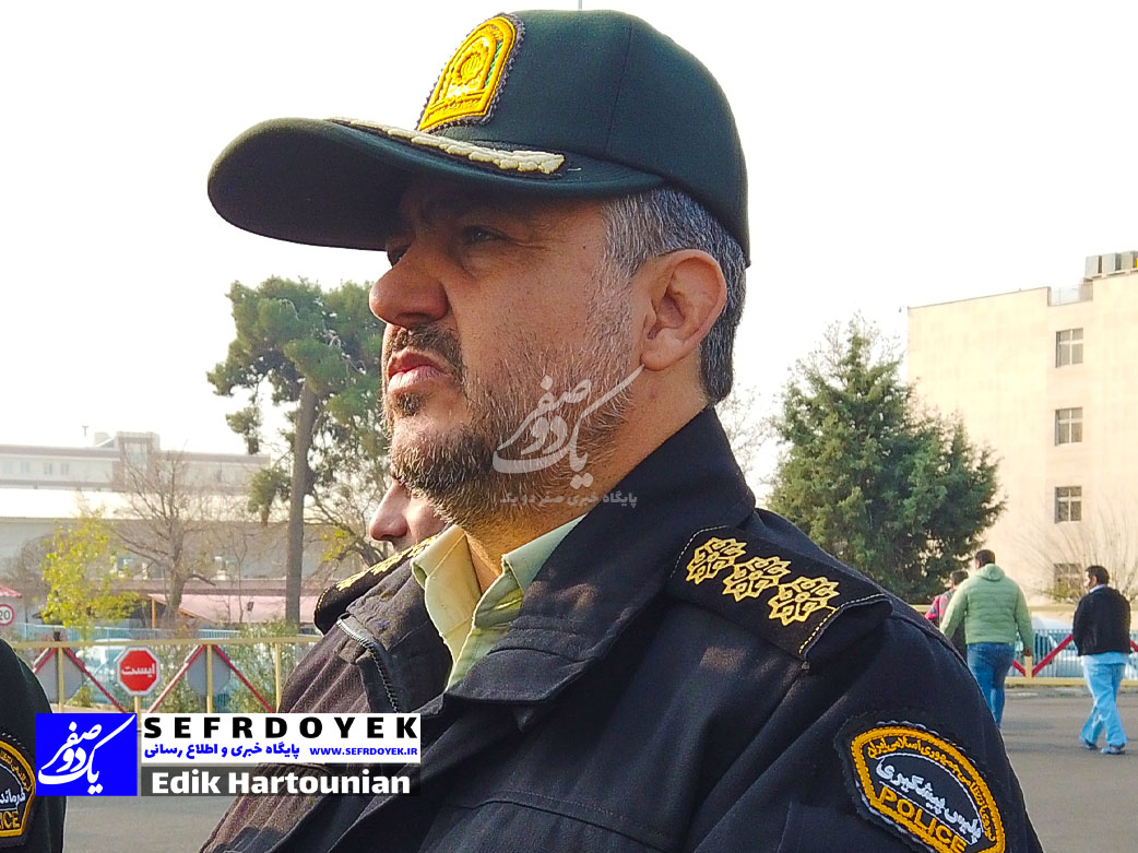شصت و یکمین مرحله طرح رعد پلیس پیشگیری پایتخت سرهنگ جلیل موقوفه ای