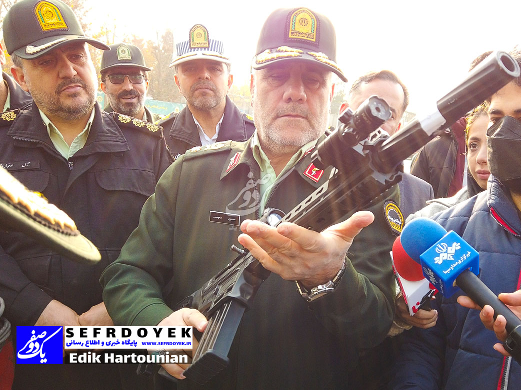 کشف سلاح طرح رعد شصت و یک پلیس پیشگیری فرماندهی انتظامی تهران بزرگ