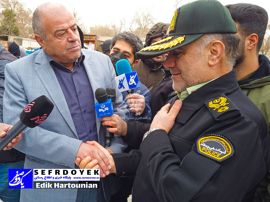 سردار حسین رحیمی رئیس پلیس پایتخت ستاد پلیس آگاهی تهران بزرگ