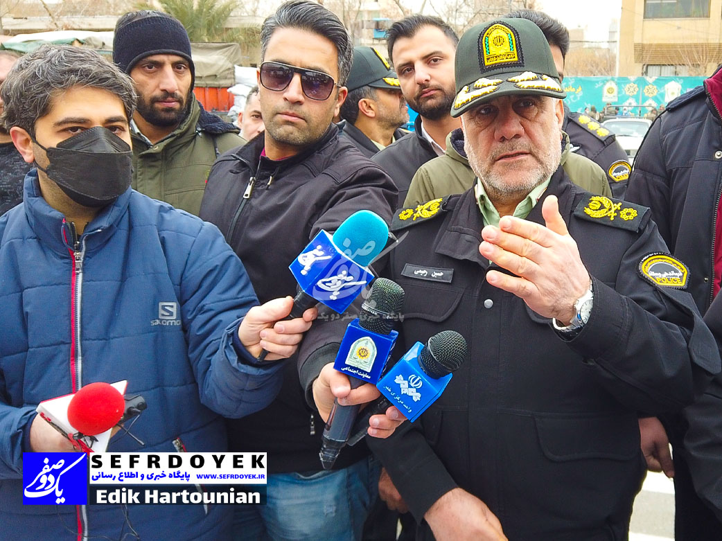طرح مشترک کاشف و رعد پلیس آگاهی پیشگیری تهران بزرگ سردار رحیمی رئیس پلیس پایتخت