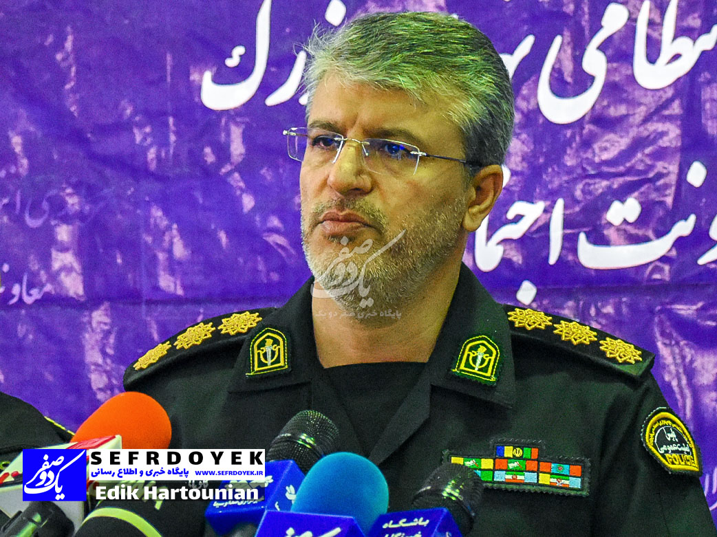 سرهنگ پیام کاویانی رئیس پلیس امنیت عمومی تهران بزرگ طرح اقتدار ستاد فاتب