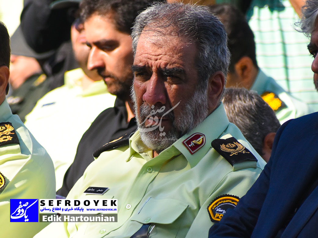 سردار محمدیان رئیس پلیس پایتخت مراسم تشییع پیکر شهدای پلیس امنیت اطلاعات تهران بزرگ
