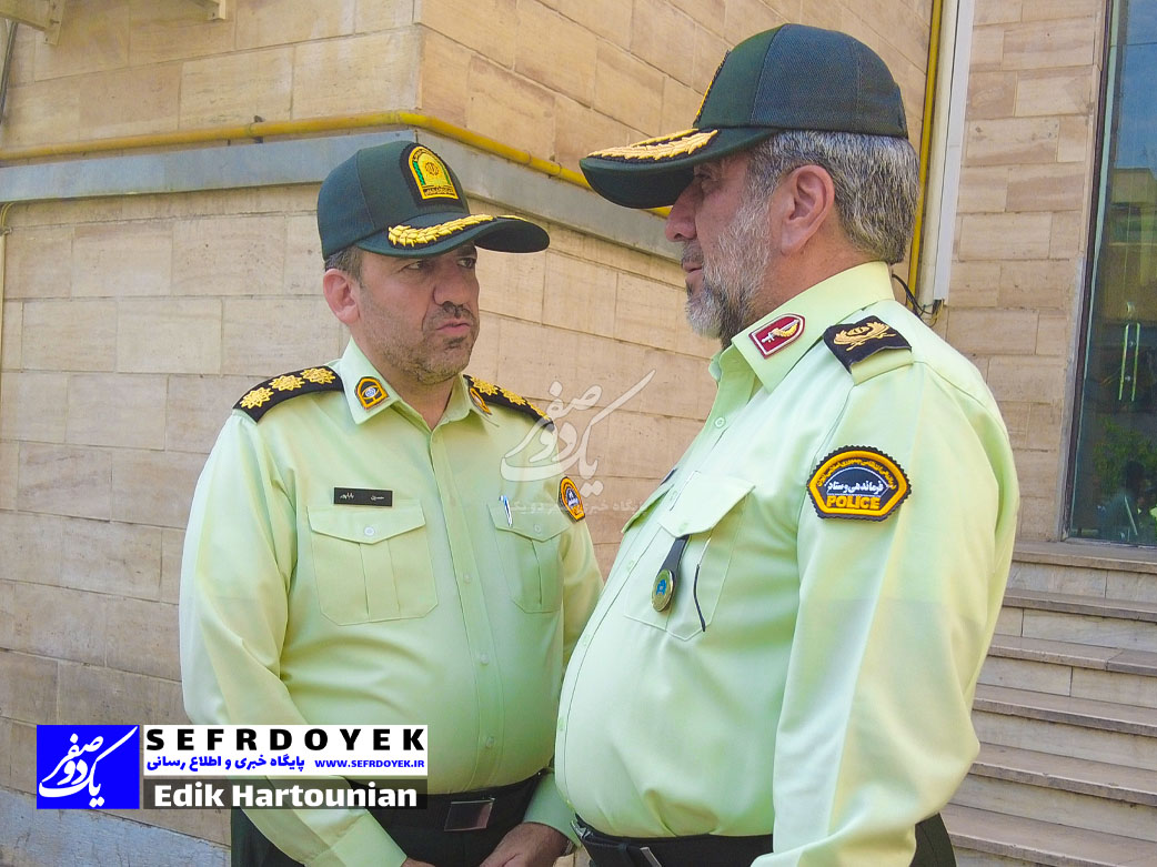 سردار محمدیان رئیس پلیس پایتخت نمایشگاه کشفیات پلیس مبارزه با مواد مخدر تهران بزرگ