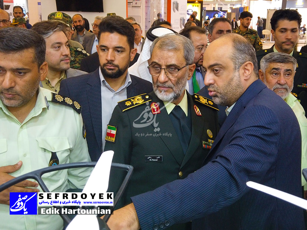 افتتاحیه بیستمین نمایشگاه ایپاس 2023 مصلی تهران تجهیزات پلیسی