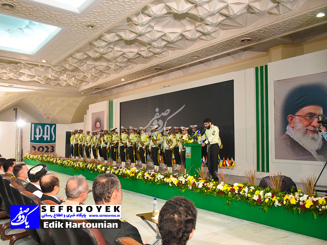 تصاویر مراسم افتتاحیه بیستمین نمایشگاه ایپاس 1402 پلیسی امنیتی ایمنی 2023 مصلی امام خمینی تهران