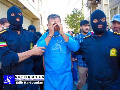 دستگیری اراذل اوباش جنوب تهران توسط پلیس پایتخت