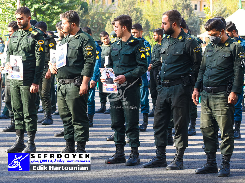 شهید لطفی یگان امداد فرماندهی انتظامی تهران بزرگ در اعتشاشات پایتخت