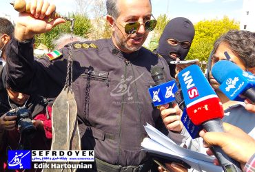 سرتیپ قلابی مسلح به سلاح جنگی توسط پلیس اطلاعات تهران بزرگ بازداشت شد