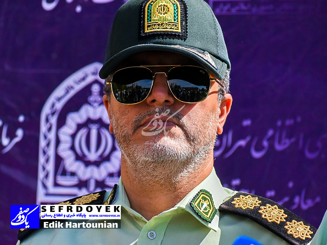 سرهنگ پیام کاویانی رئیس پلیس امنیت عمومی تهران بزرگ طرح دستگیری اراذل اوباش پایتخت