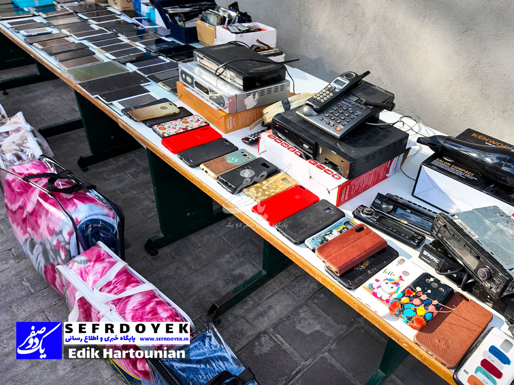 کشف 300 تلفن همراه از مخفیگاه سارق و مالخر توسط پلیس شهرستان ری کلانتری 168