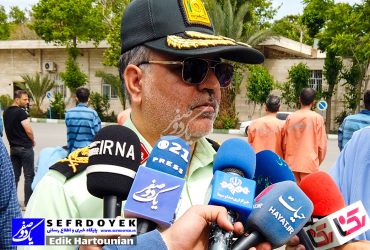 برخورد در صحنه جرم توسط پلیس آگاهی پایتخت با سارقین خشن با هشدار سردار گودرزی