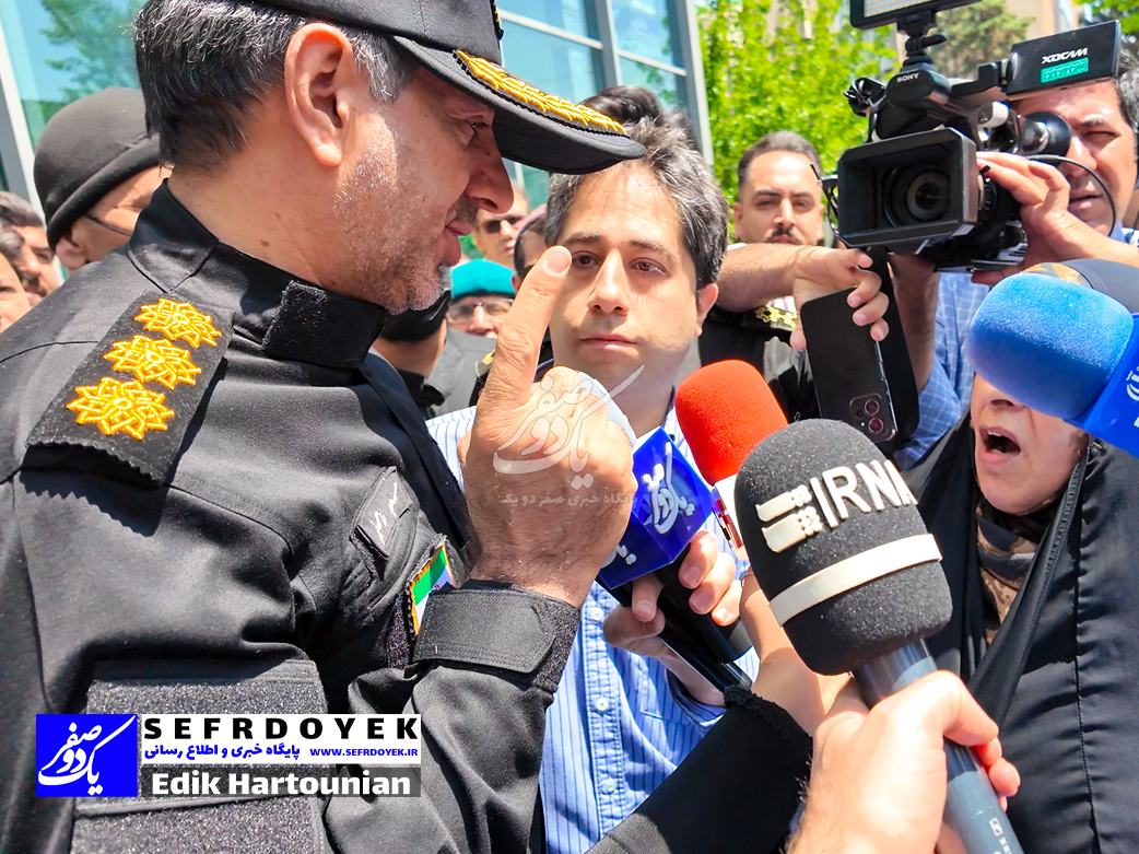 سرهنگ راستی بازسازی صحنه شرارت اراذل اوباش دستگیری قمه کشان خیابان شهید بهشتی