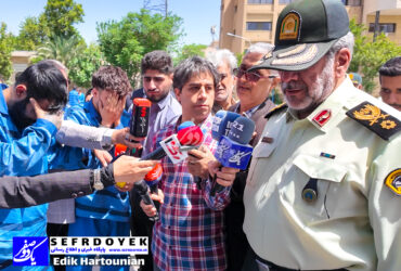 توصیه های سردار محمدیان در خصوص نحوه دست گرفتن موبایل در معابر عمومی