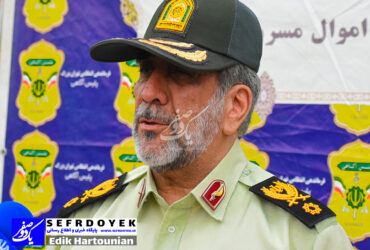 خط و نشان سردار محمدیان رئیس پلیس تهران بزرگ برای سارقان و اراذل اوباش