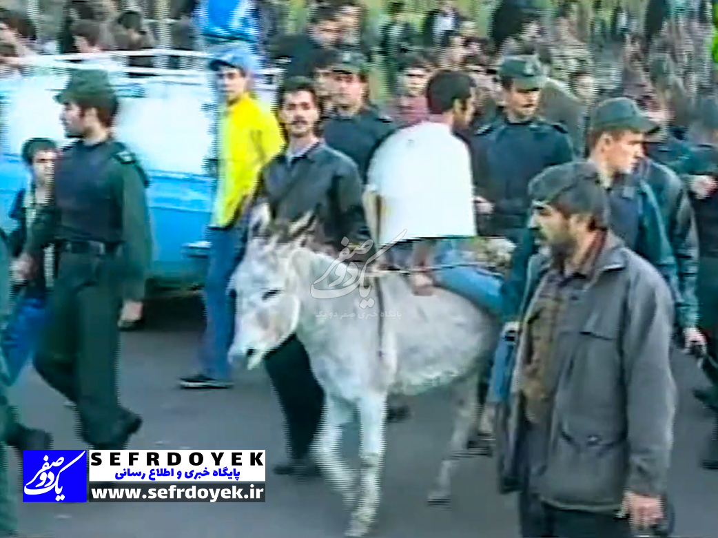 تصاویری دیده نشده و نوستالژی از اراذل و اوباش گردانی در دهه هشتاد توسط پلیس