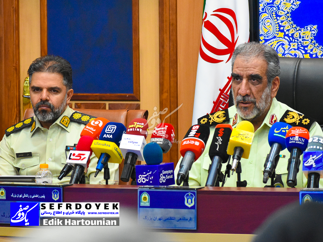 سردار عباسعلی محمدیان فرمانده انتظامی تهران بزرگ