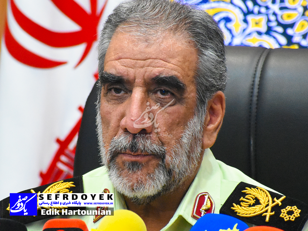 سردار محمدیان رئیس پلیس تهران بزرگ