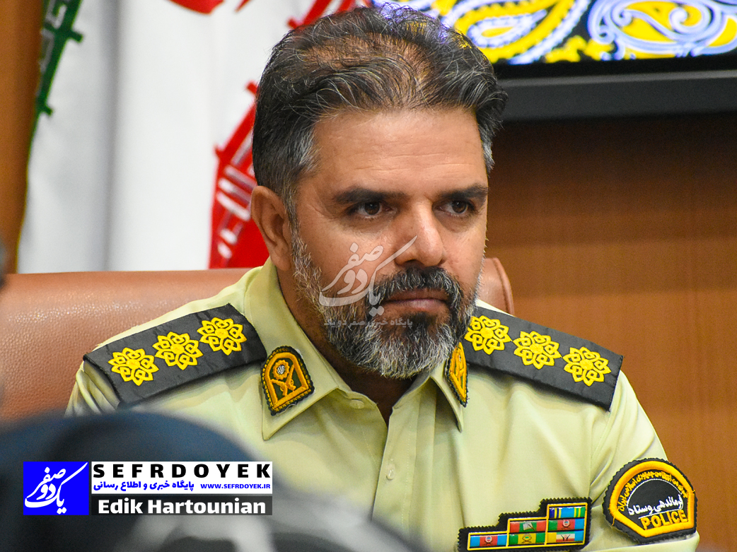 سرهنگ علی همه خانی معاون اجتماعی پلیس تهران بزرگ