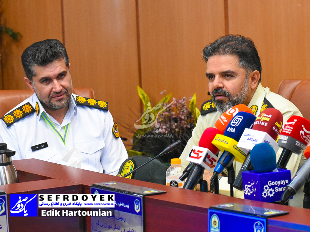 سرهنگ فیروز کشیر معاون اجتماعی پلیس راهور تهران بزرگ