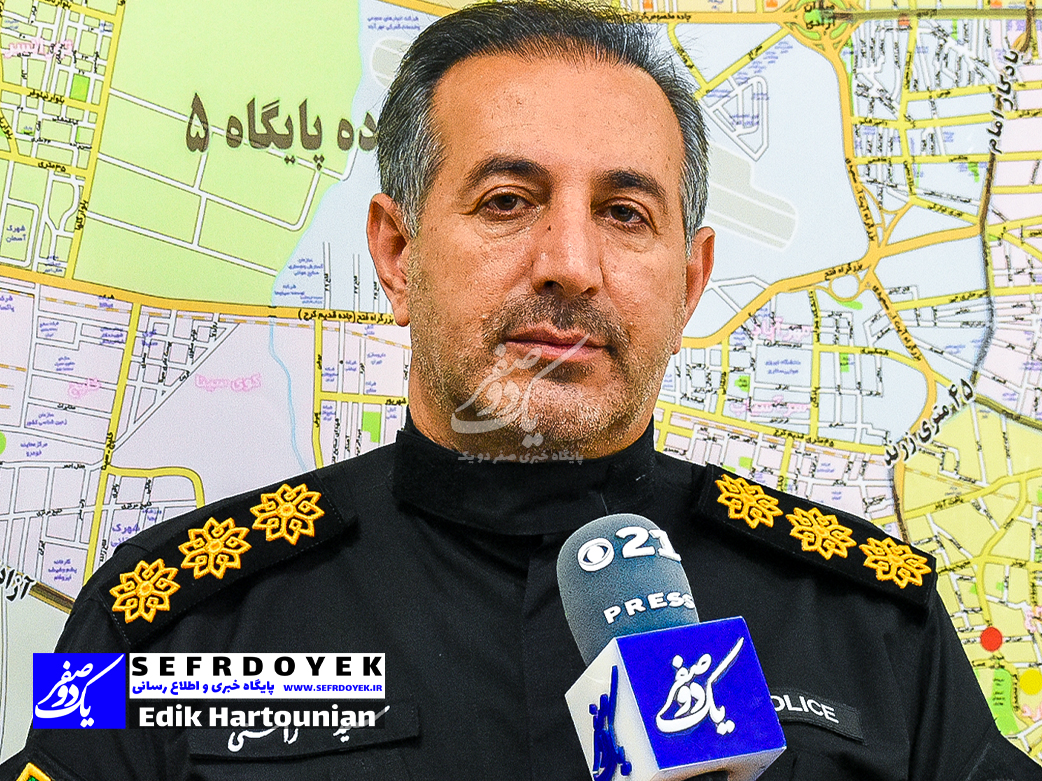 دستگیری شرور سابقه دار به اتهام درگیری منجر به قطع عضو توسط پلیس اطلاعات تهران سرهنگ سعید راستی