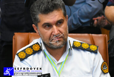 تبریک روز خبرنگار 17 مرداد سرهنگ فیروز کشیر معاون فرهنگی اجتماعی پلیس راهور